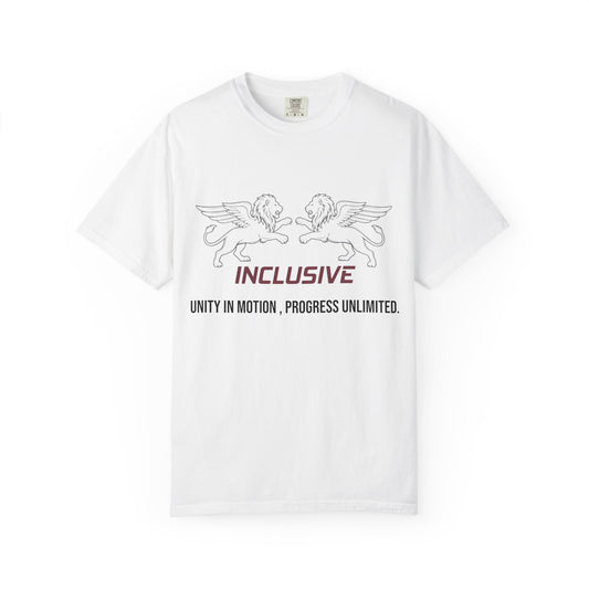 Inclusive Graphic T-Shirt — "Inclusive: Unity in Motion, Progress Unlimited"