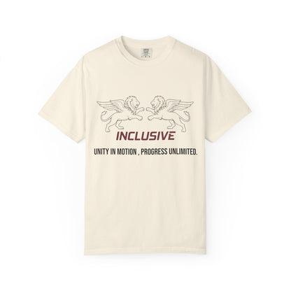 Inclusive Graphic T-Shirt — "Inclusive: Unity in Motion, Progress Unlimited"